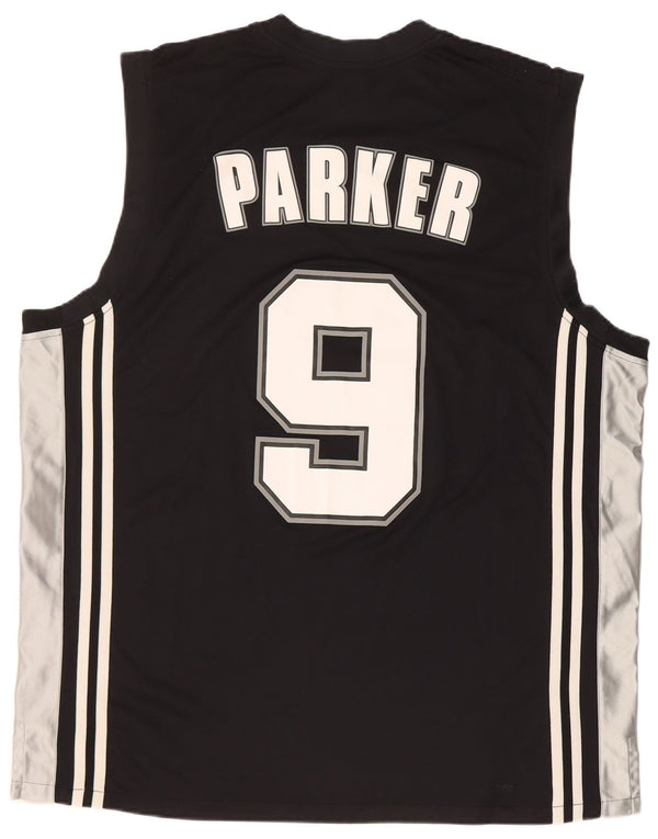 Nike Mens Parker Graphic Vest Top UK 45/47 XL Black Colourblock Polyester