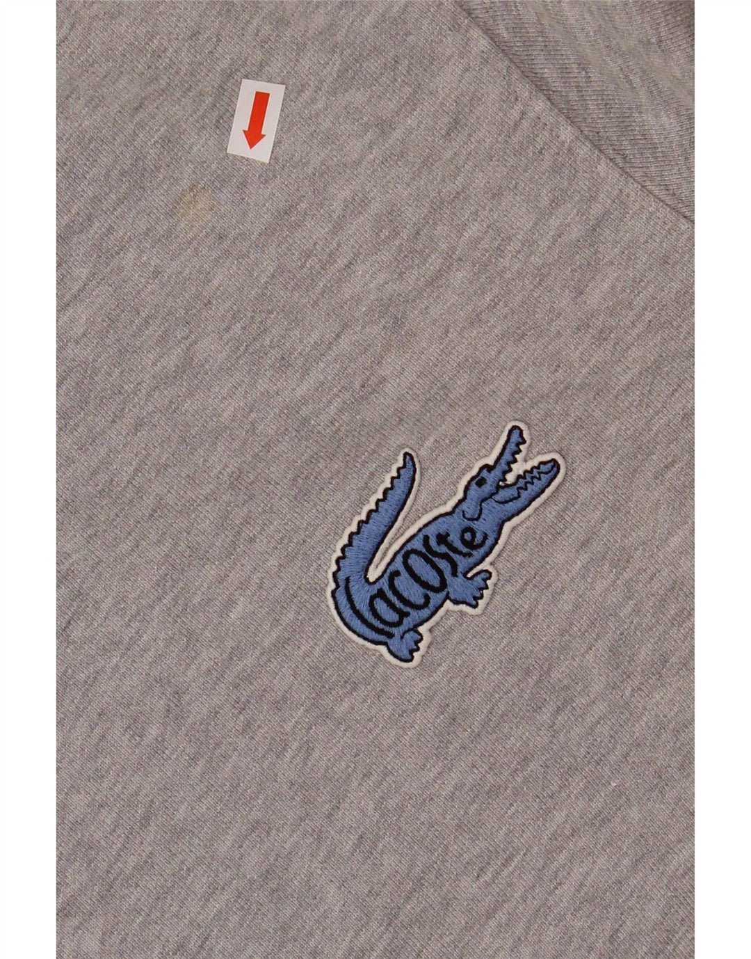 LACOSTE Hættetrøje til mænd Størrelse 4 Medium Grå Bomuld