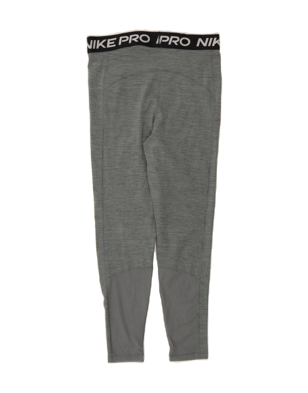NIKE Womens Dri Fit Graphic Leggings UK 12 Medium  Grey Polyester Vintage Nike and Second-Hand Nike from Messina Hembry 