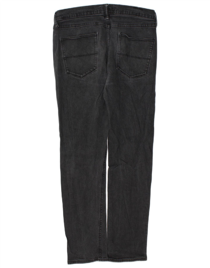 Marks & Spencer Herre Slim Jeans W34 L33 Sort Bomuld