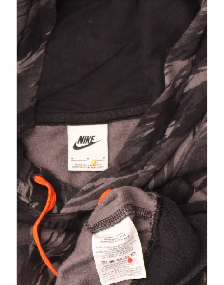 Nike Herre hættetrøje Jumper Medium Grey Camouflage Bomuld