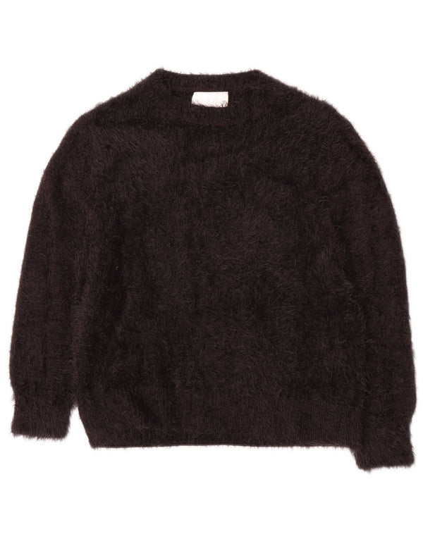 Zara Pige Bådhalstrøje 11-12 År Sort Akryl