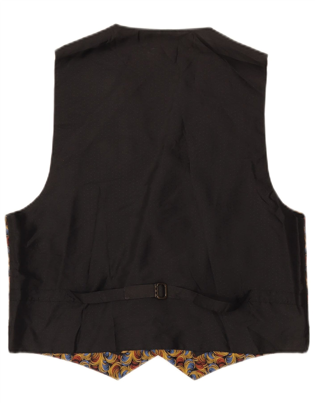 Vintage herrevest Medium Multifarvet Paisley Silke