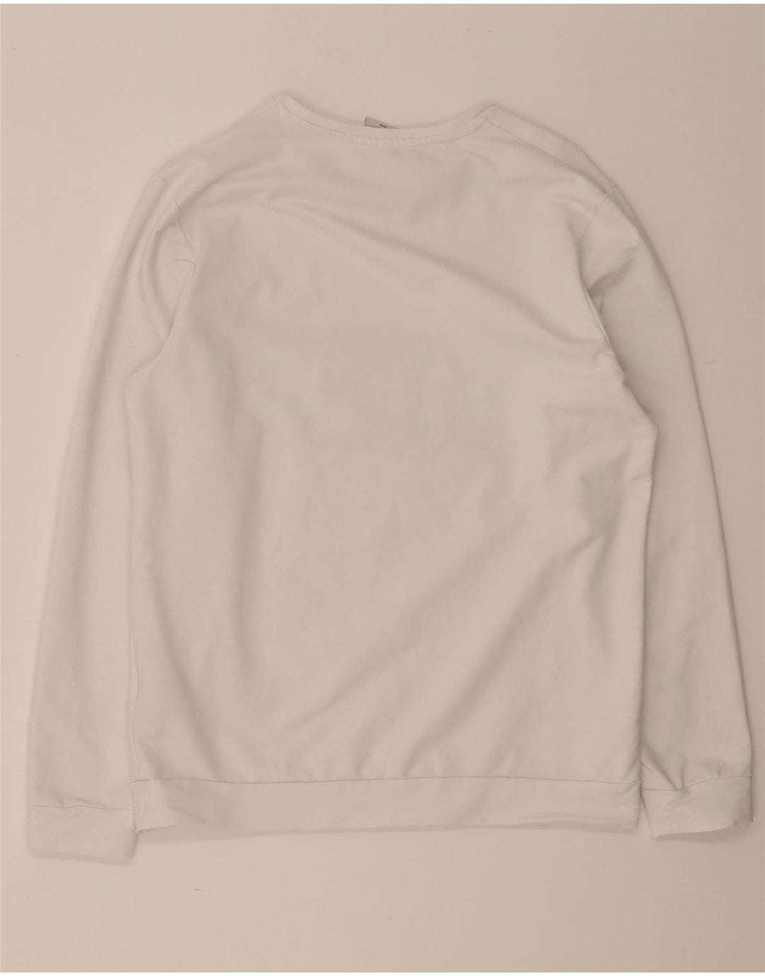 Jack & Jones grafisk sweatshirt til mænd, stor hvid bomuld
