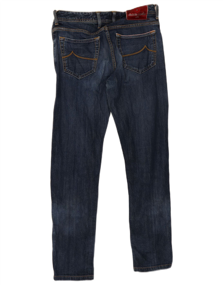 Jacob Cohen Dame Håndlavede Slim Jeans W31 L28 Blå Bomuld