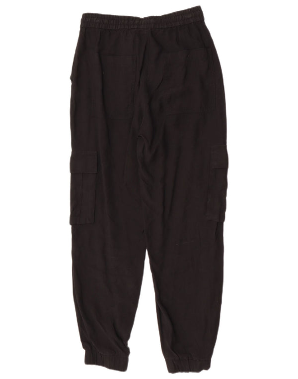 Zara Joggers Cargo Bukser XS W24 L27 Sort