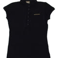 GAUDI Womens Blouse Top UK 14 Medium Navy Blue Vintage Gaudi and Second-Hand Gaudi from Messina Hembry 
