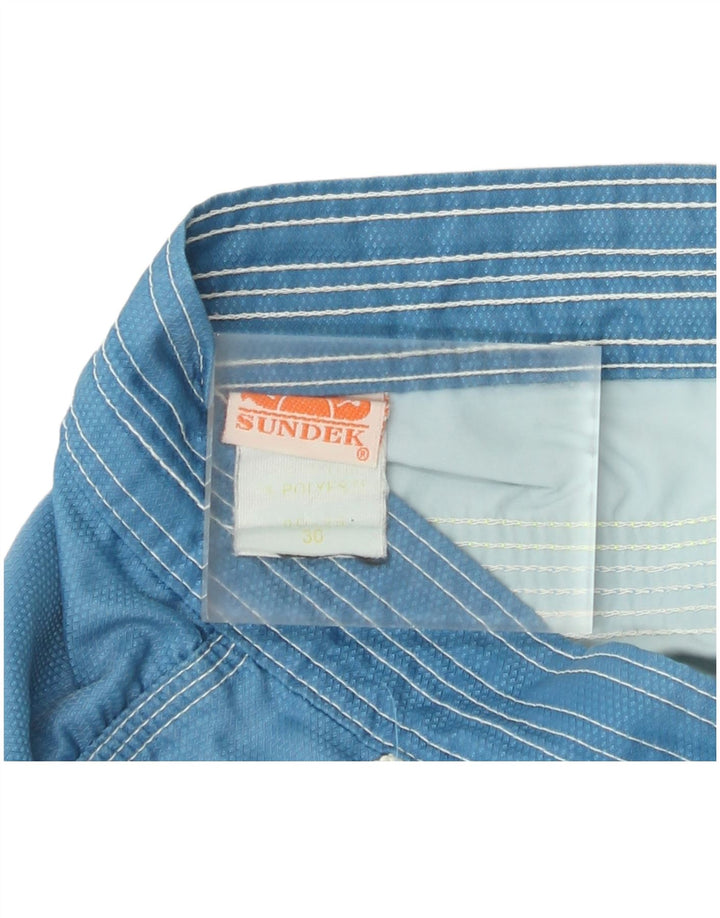 Sundek Herre badeshorts Medium Blue Polyester