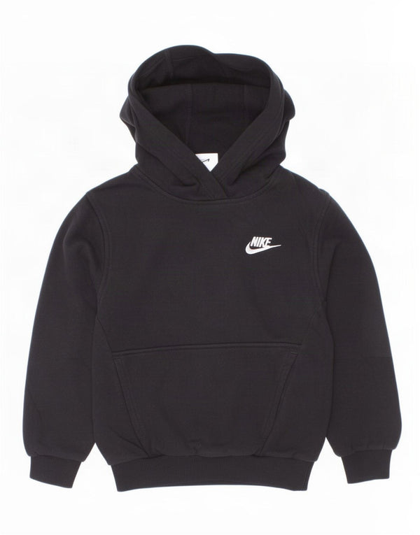 Nike drenge hættetrøje 6-7 år XS Sort bomuld