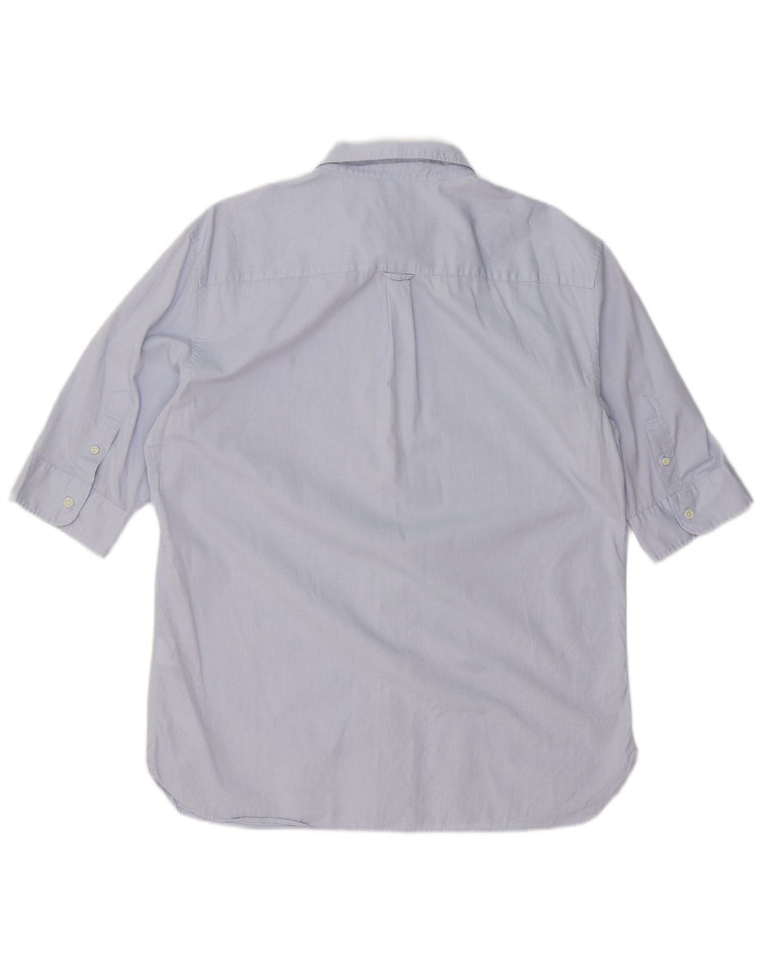 ALL SAINTS Mens Short Sleeve Shirt XL Blue Cotton