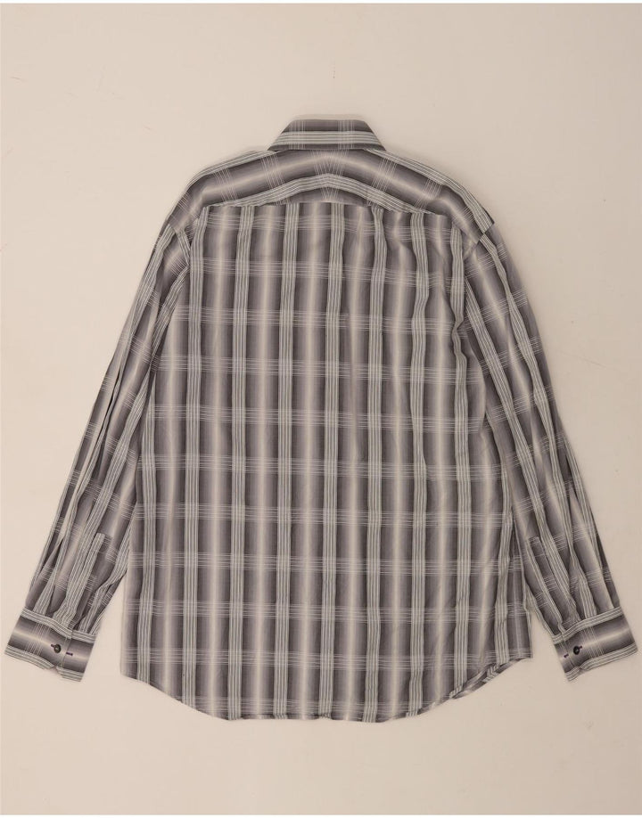 Paul Smith Herreskjorte str. 42 16 1/2 Stor grå ternet bomuld