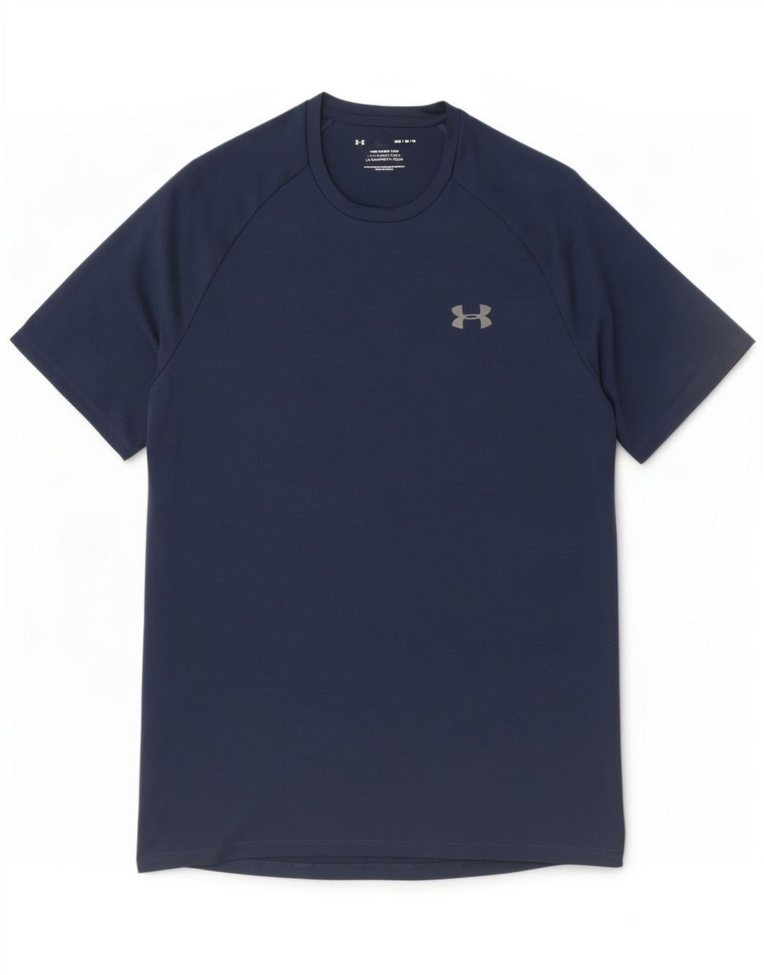 Under Armour Herre T-Shirt Top Medium Marineblå Polyester