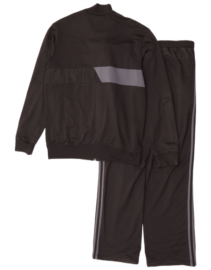 Adidas Graphic Full træningsdragt til mænd Stor sort Colourblock Polyester