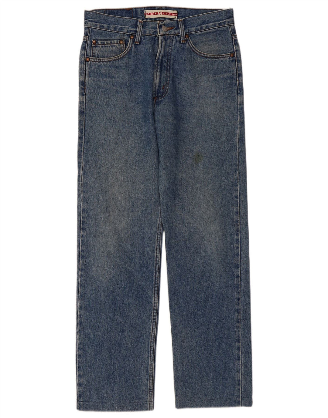 Carrera Straight Jeans til mænd W31 L30 Blå Bomuld