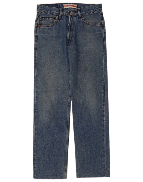 Carrera Straight Jeans til mænd W31 L30 Blå Bomuld