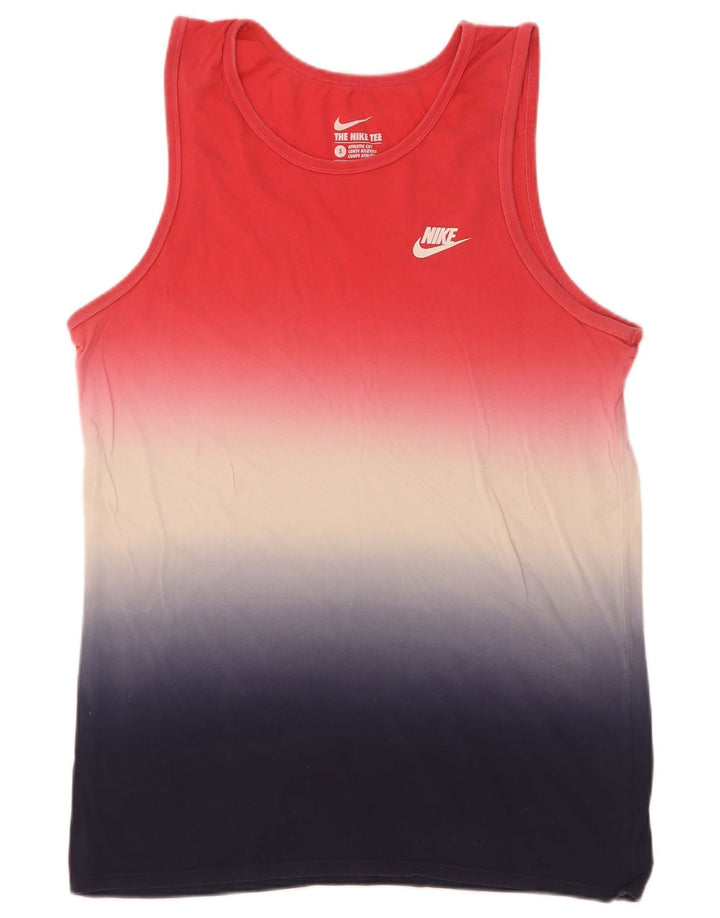 Nike Herre Athletic Cut Vest Top Lille flerfarvet Colourblock