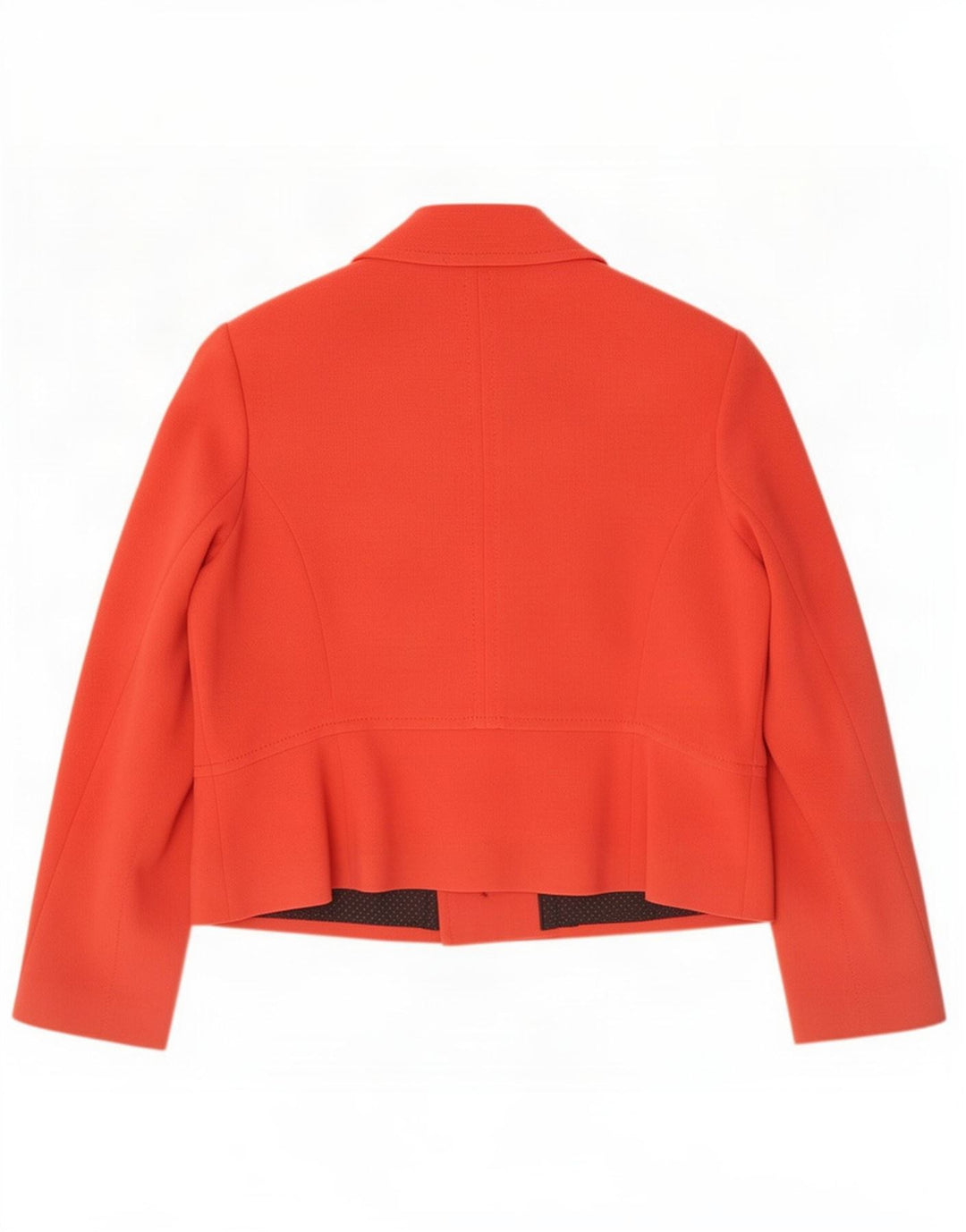 Marks & Spencer Dame Dobbeltradet Blazer Jacket UK 18 XL Orange