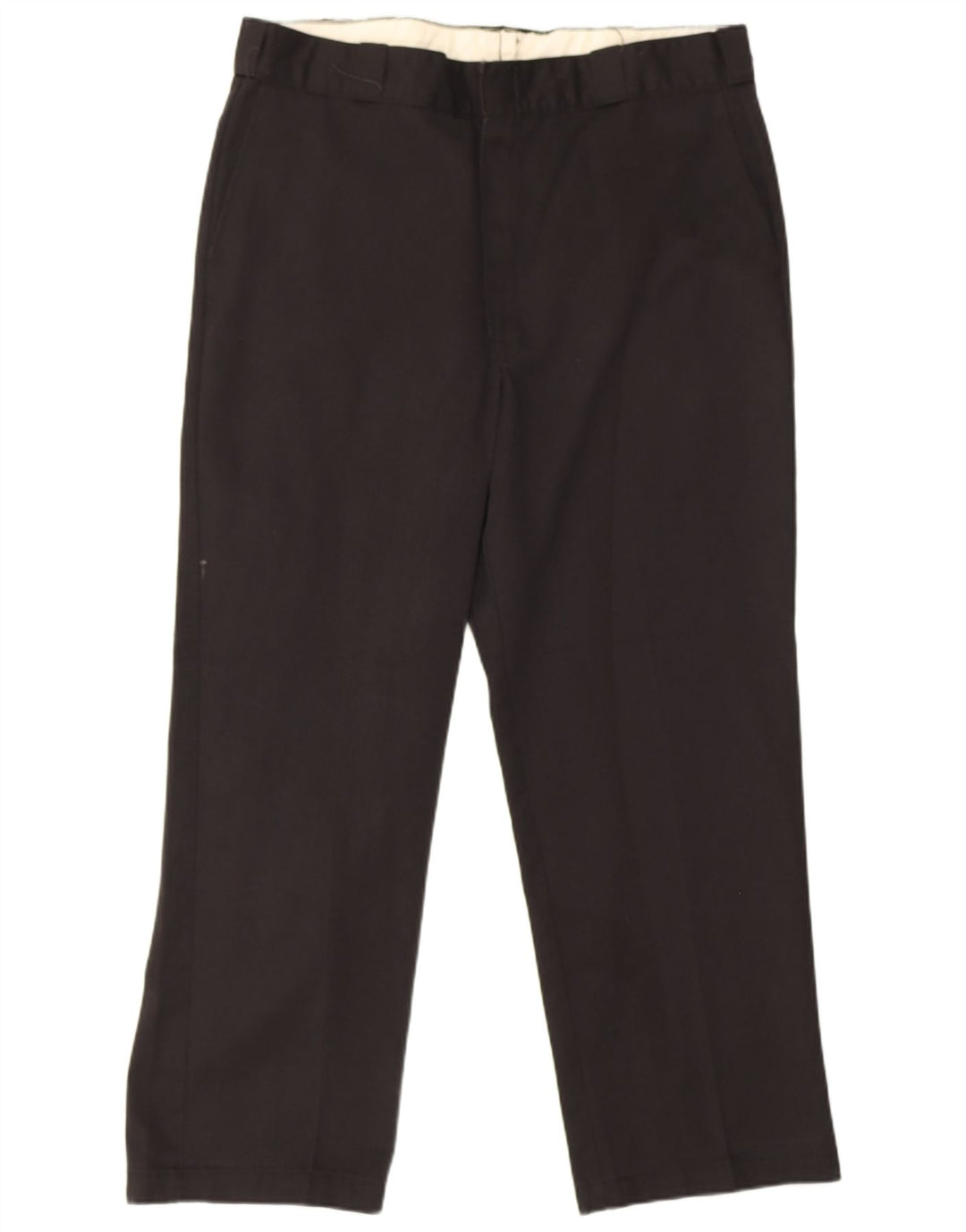 Dickies Straight Chino-bukser til mænd W38 L29 Sort polyester