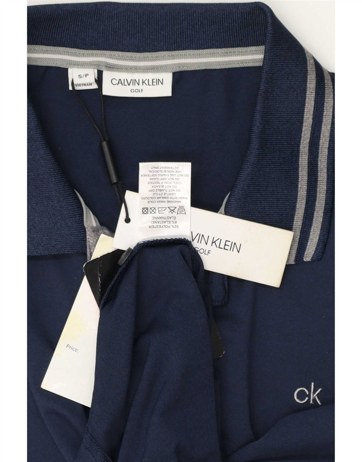 Calvin Klein herre poloshirt Lille marineblå polyester