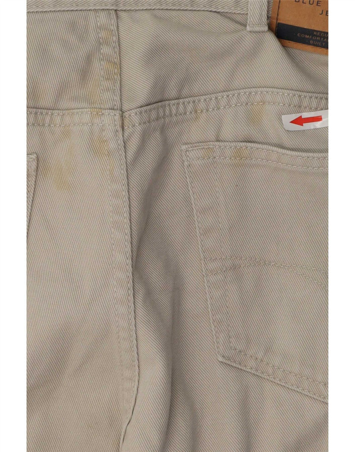 Marks & Spencer Straight Jeans til mænd W38 L29 Grå bomuld