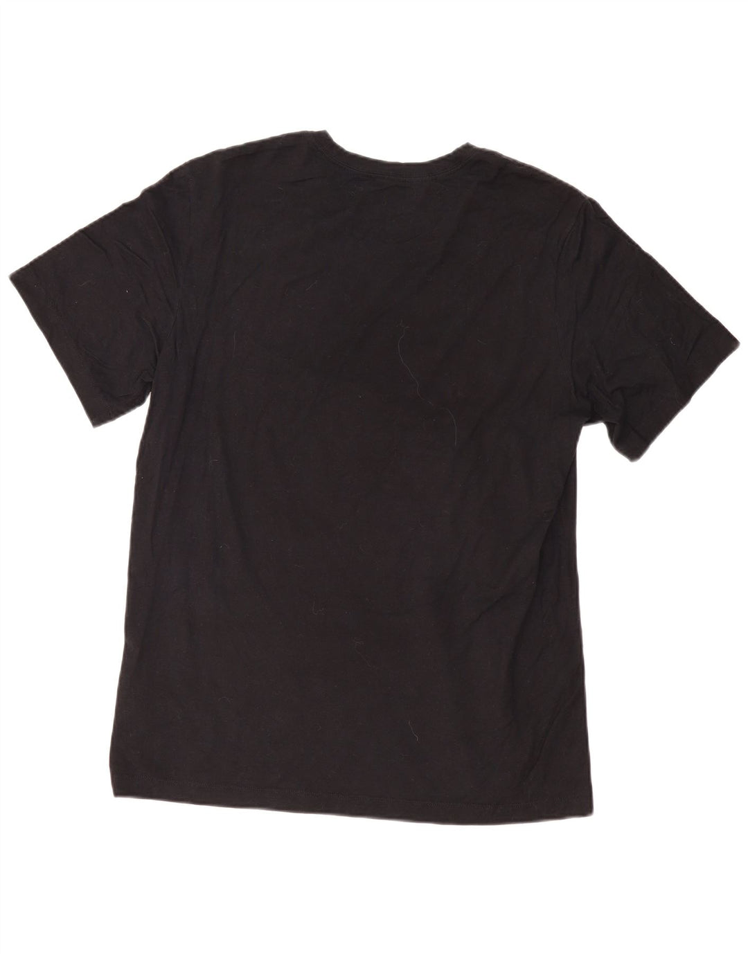 Nike grafisk T-shirt top til mænd, stor sort bomuld
