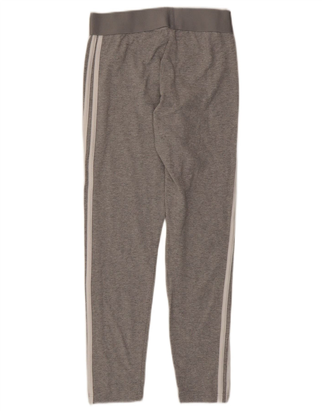 Adidas Dame Leggings UK 12/14 Medium Grey Bomuld