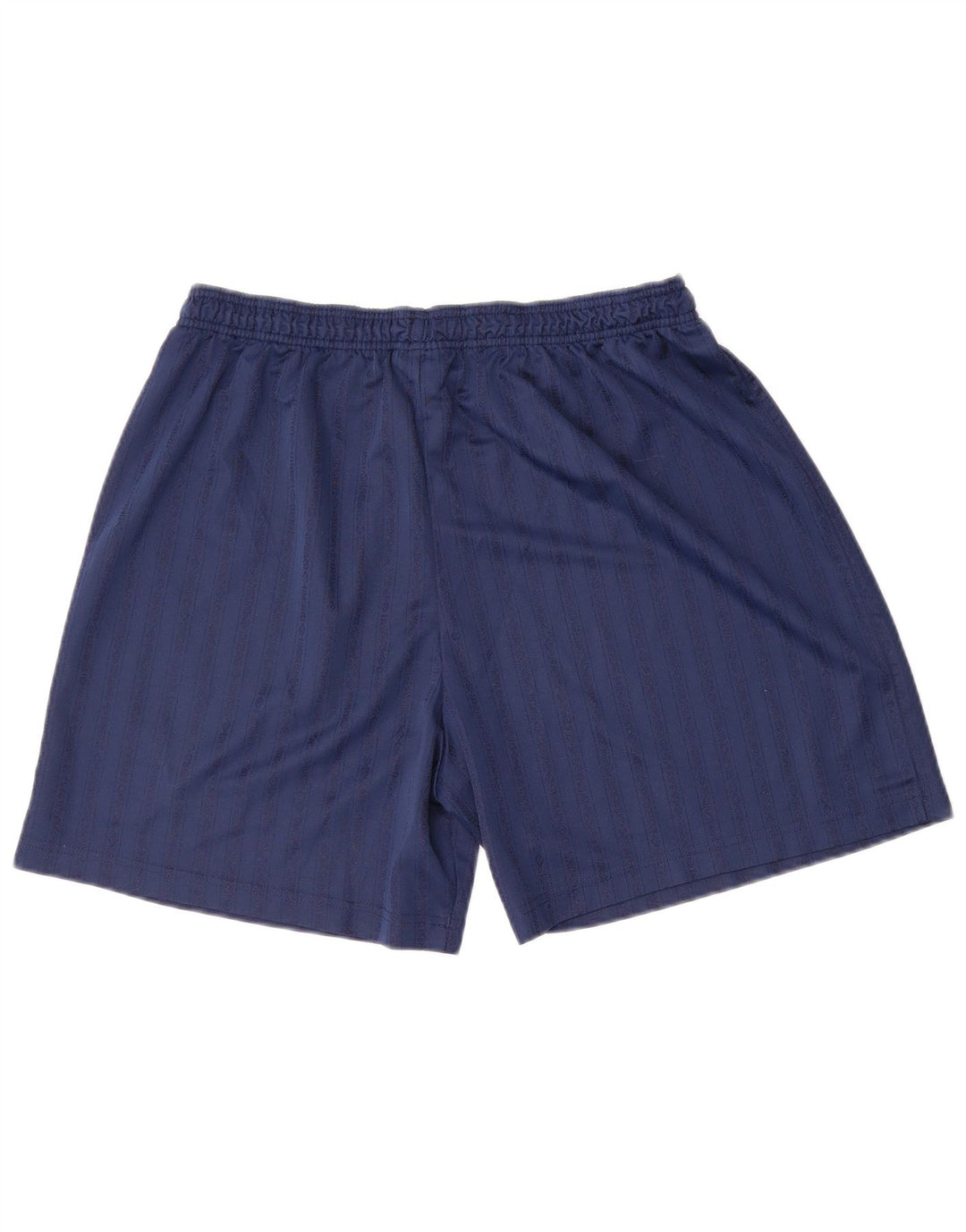 Umbro Herre Sportshorts XL Navy Blue Pinstripe Polyester