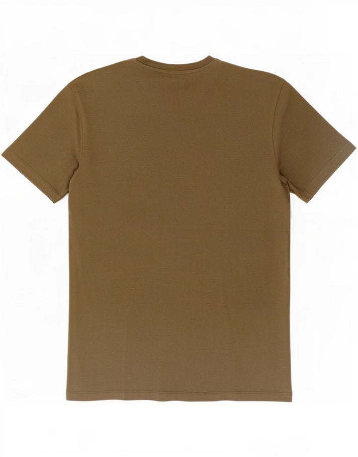 Zara Herre T-Shirt Top Stor Khaki