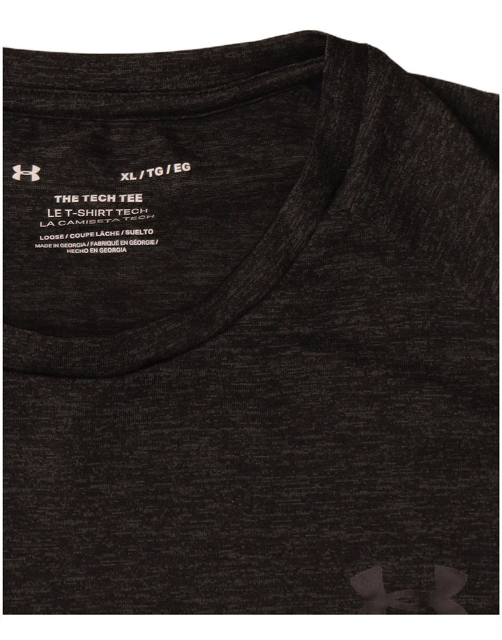Under Armour Herre T-Shirt Top XL Grå