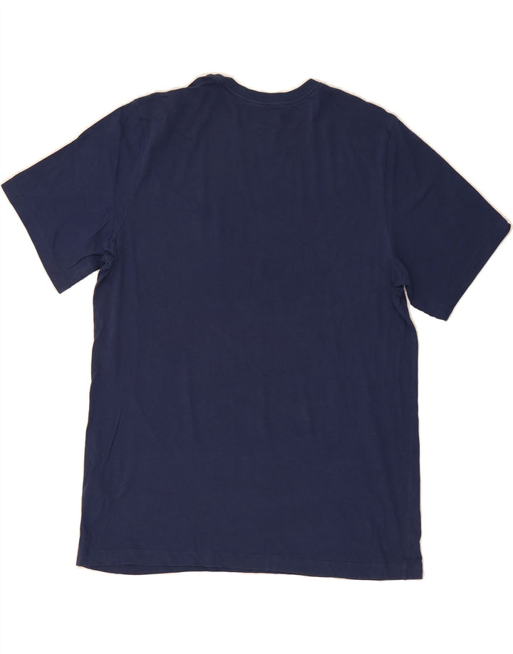 NIKE Mens T-Shirt Top XL Navy Blue Cotton Vintage Nike and Second-Hand Nike from Messina Hembry 