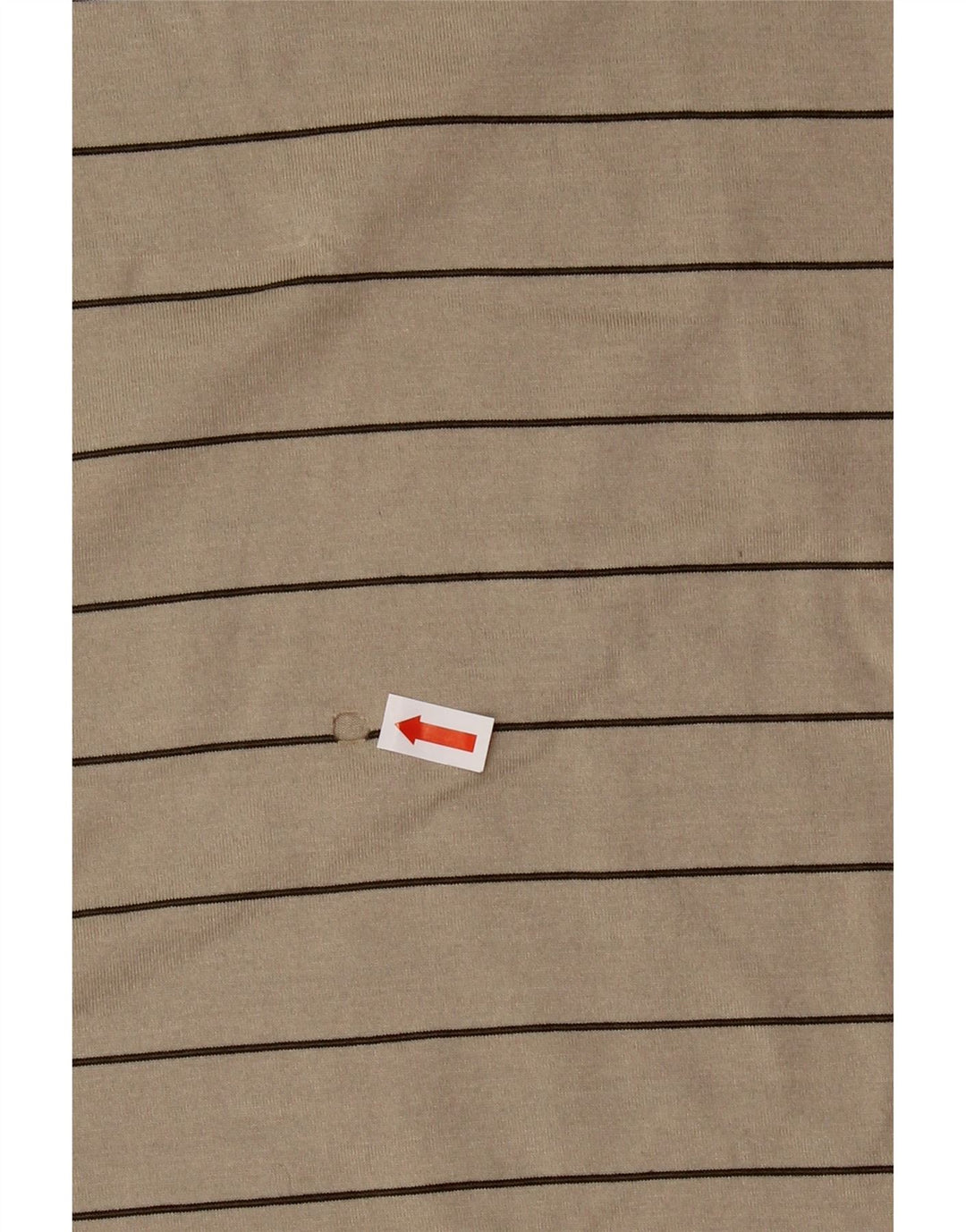 IZOD Poloskjorte til mænd Stor beige stribet bomuld