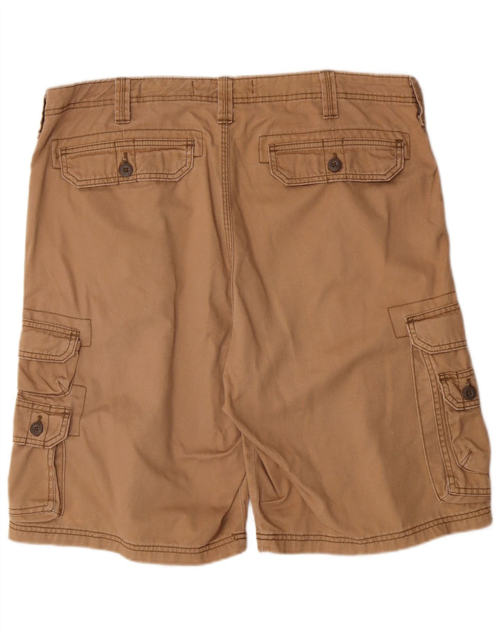 Lee Herre Cargo Shorts W38 XL Beige Bomuld