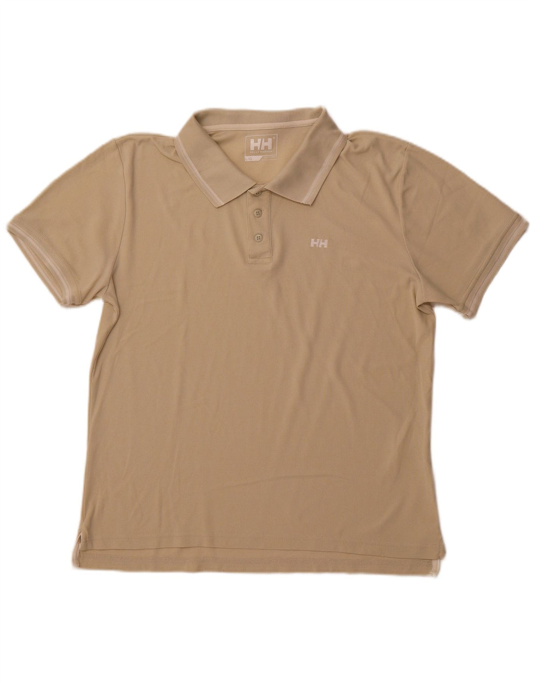 HELLY HANSEN Poloskjorte til mænd Stor Beige Polyamid