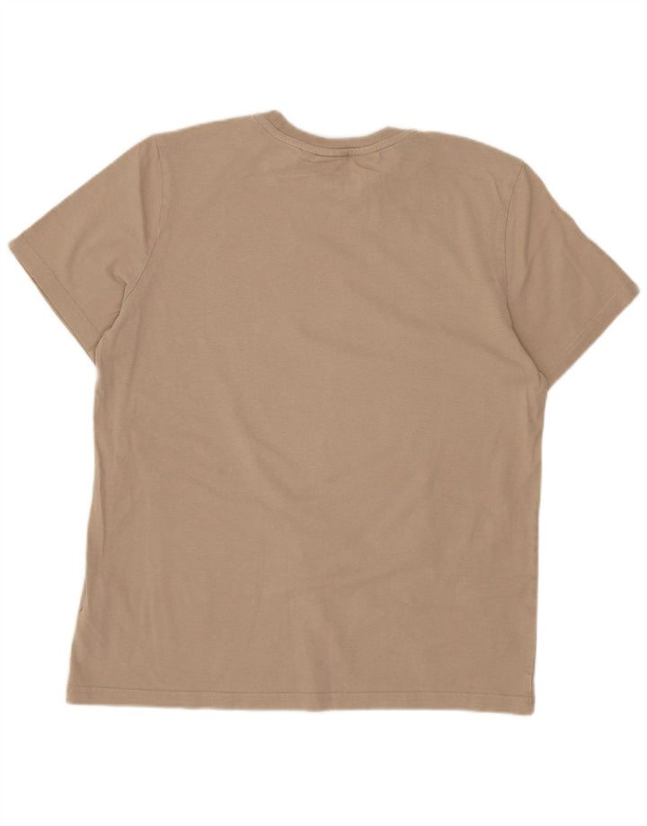 Adidas drenge grafisk t-shirt top 13-14 år beige bomuld