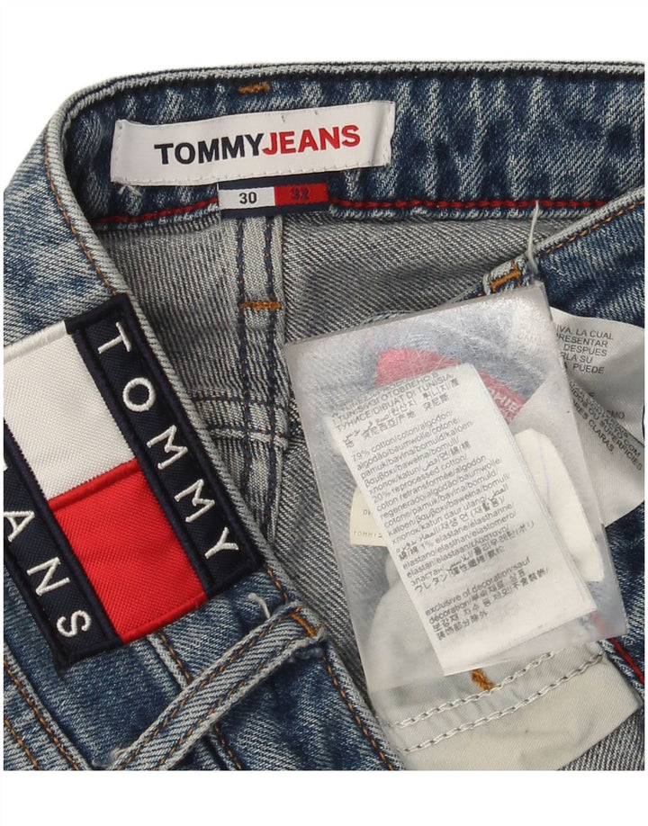 Tommy Hilfiger Dame Flared Jeans W30 L32 Blå Bomuld