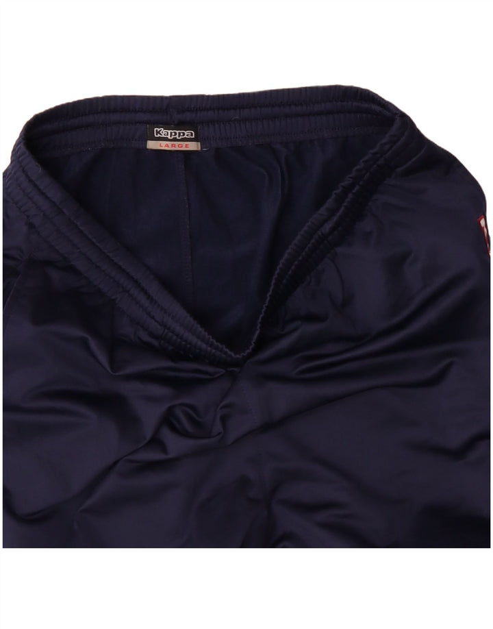 Kappa Herre grafisk træningsdragt Bukser Large Navy Blue