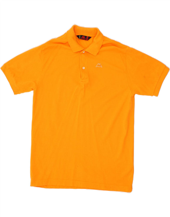 KAPPA Mens Polo Shirt Large Orange Cotton Vintage Kappa and Second-Hand Kappa from Messina Hembry 