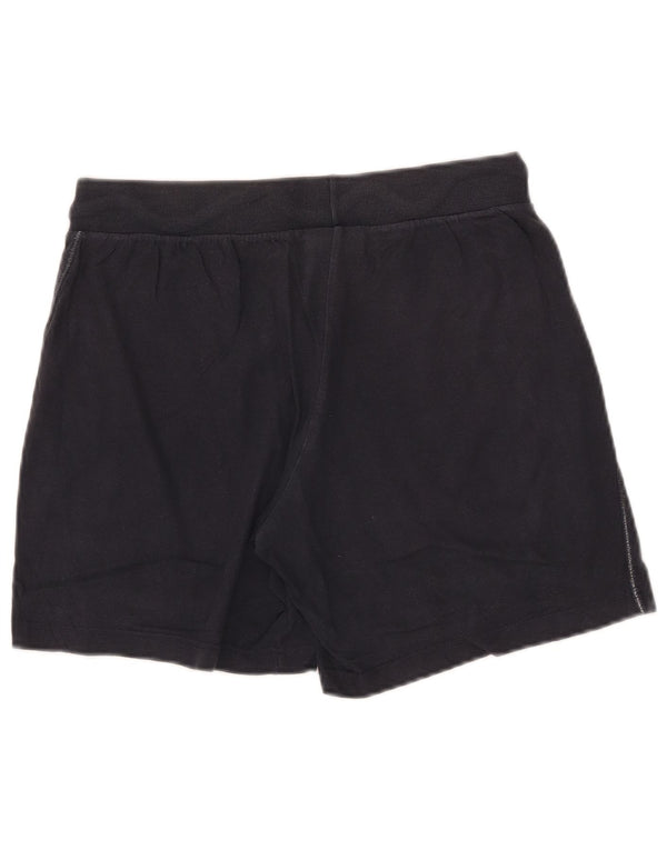 Champion Womens Easy Fit Sportshorts UK 14 Medium Navy Blue Bomuld