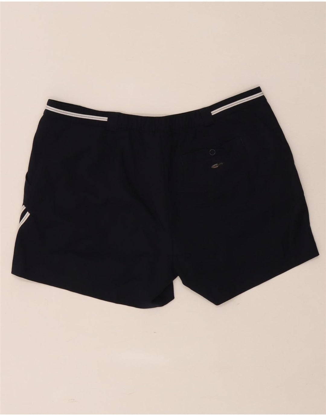 Adidas Womens Climalite Chino Shorts UK 16 Large W34 Navy Blue Polyester