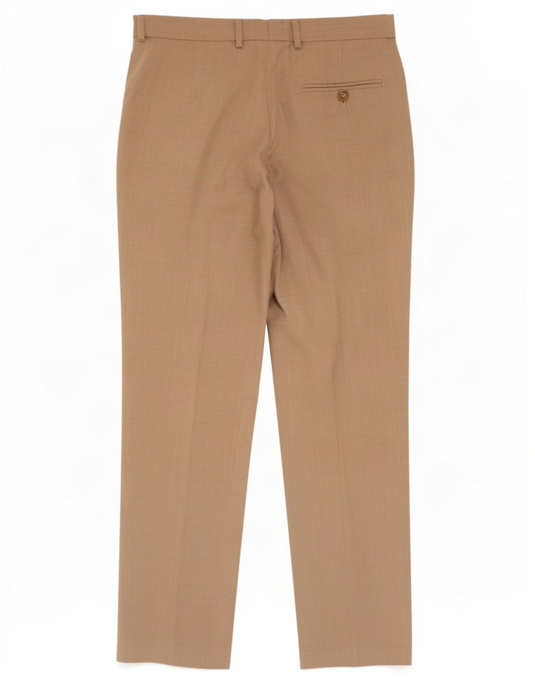 Marks & Spencer Herre Regular Fit Suit Bukser W32 L31 Beige Polyester