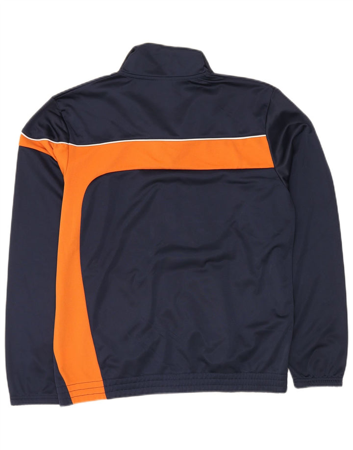 ASICS Træningsdragt til mænd Topjakke Medium Marineblå Colourblock Polyester