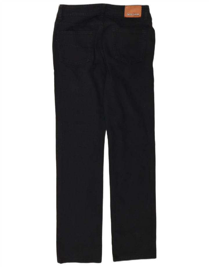 Henry Cottons Lige jeans til kvinder W27 L30 Sort bomuld