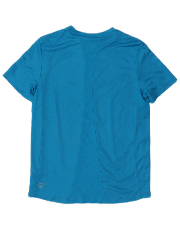 Puma Boys Grafisk T-Shirt Top 15-16 År Blå Polyester