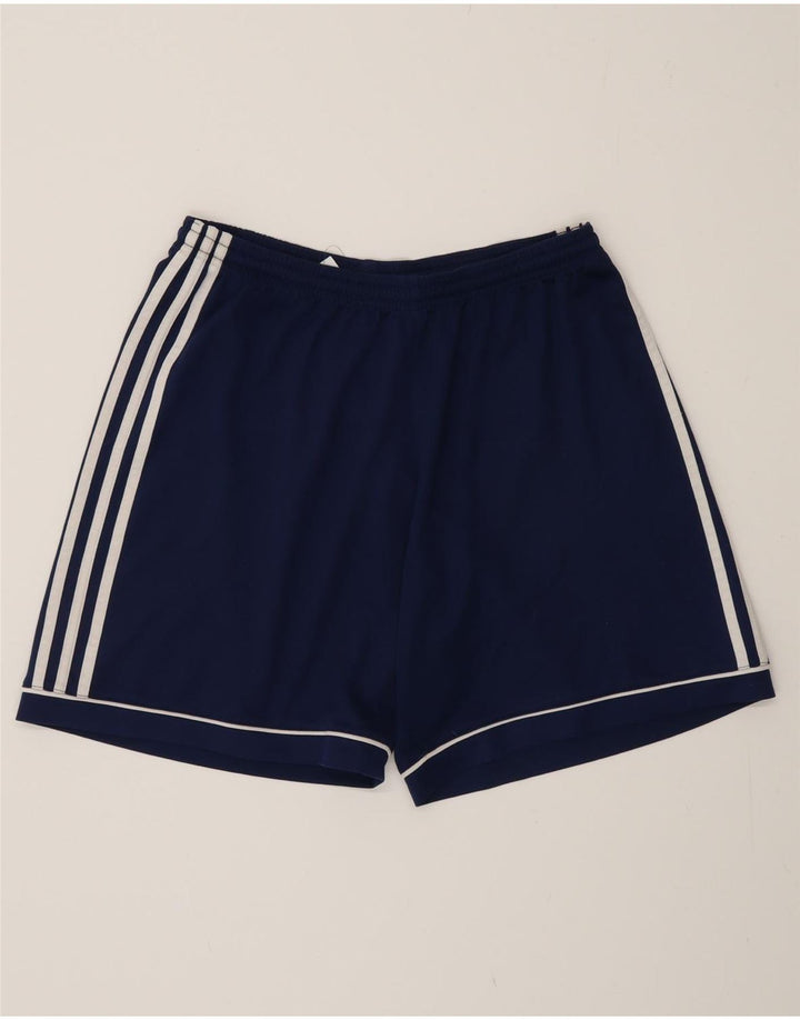 Adidas Herre Climalite Sportshorts store marineblå polyester