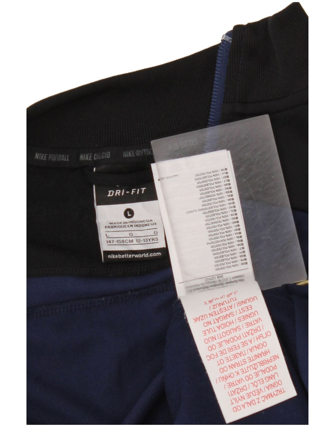 NIKE Boys Real Madrid træningsdragt topjakke 12-13 år Stor marineblå