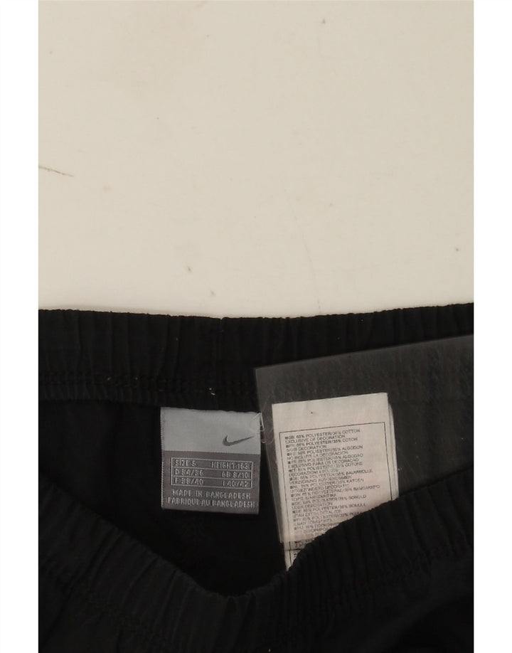 Nike træningsdragtsbukser til kvinder UK 8/10 Small Black Polyester