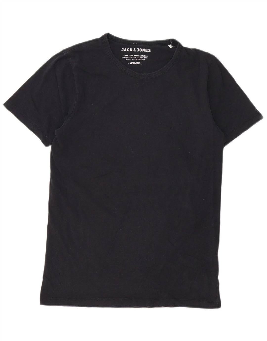 Jack & Jones Herre T-Shirt Top Medium Sort