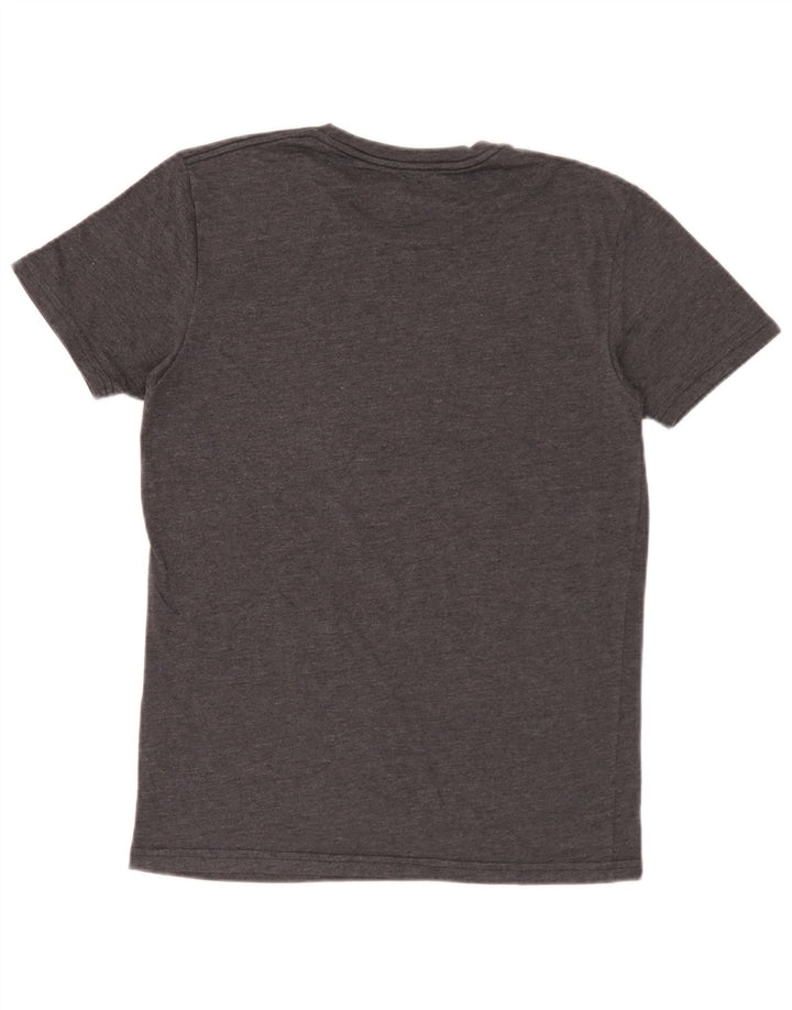 Volcom Herre Grafisk T-Shirt Top Lille Grå Bomuld