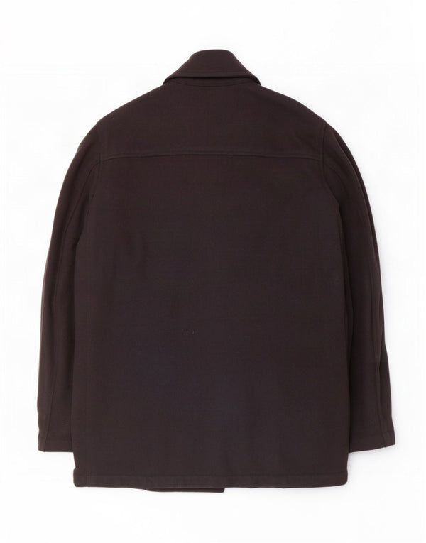 Nautica Herre Pea Coat UK 40 Large Navy Blue Polyamide