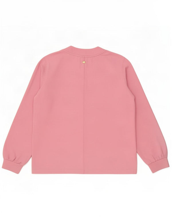 Joop Dame Oversized Top Langærmet EU 38 Medium Pink Bomuld